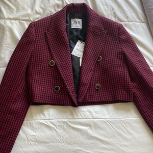 Zara Cropped Blazer